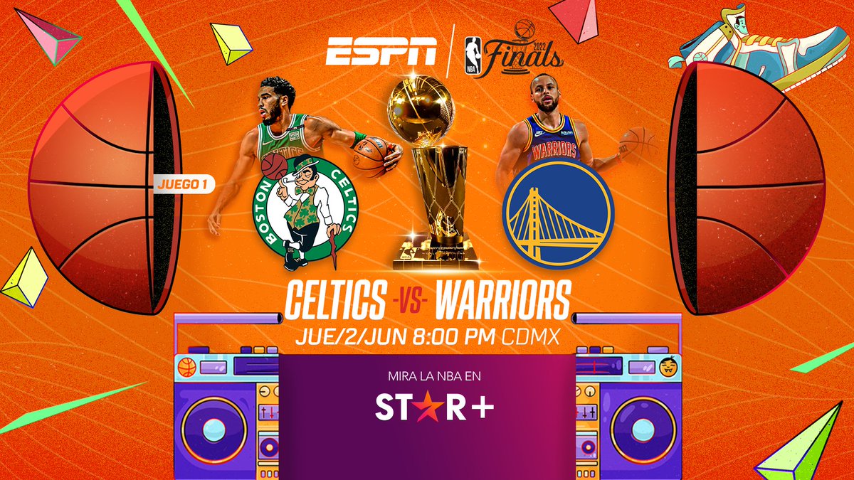 Los Boston Celtics y los Golden State Warriors se medirán en una serie al mejor de 7 juegos en las esperadas Finales, que prometen mucho más que buen básquetbol. A partir del 2 de junio, en VIVO por Star+ &amp; ESPN. Más información: bit.ly/3M5rpeQ