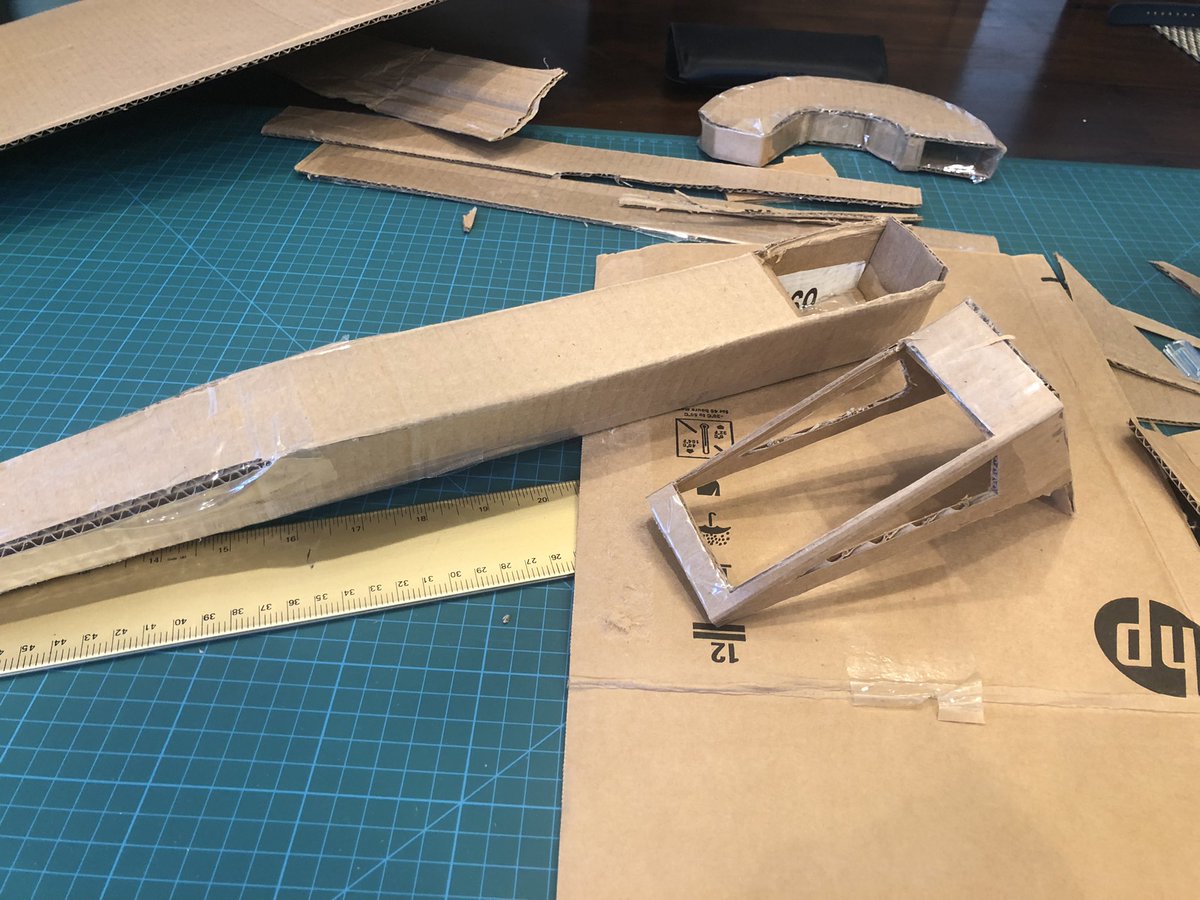 OakhurstStudios's tweet image. Will I complete this project?  Guesses?
#cardboardchallenge
#StarWars