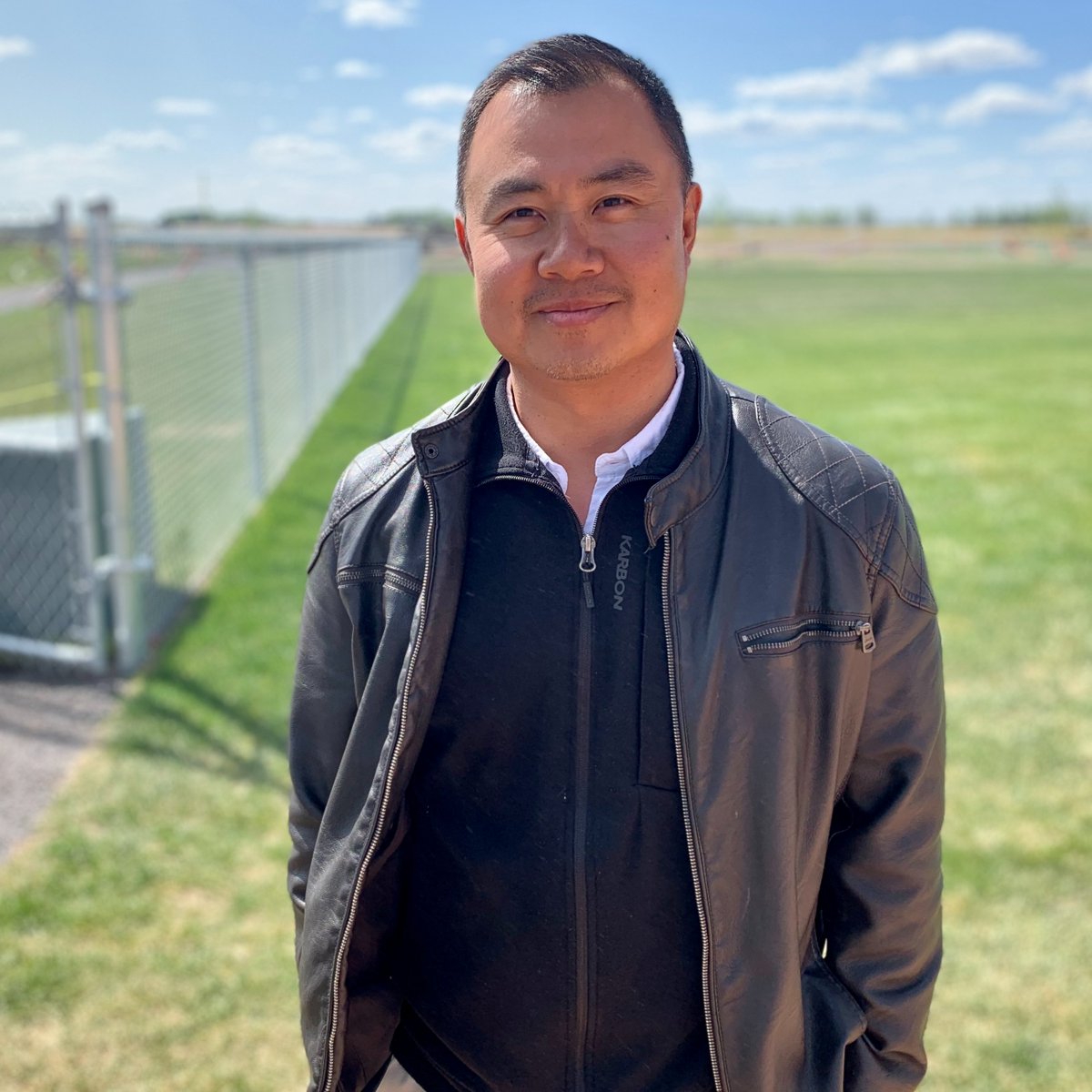 AdrienneLambCBC's tweet photo. Meet Giang Nguyen. He's pretty proud of the work on the new dog park and five ball diamonds at the West Recreation Site in the City of Beaumont.
We'll show you that and more Saturday at 10 a.m. and Sunday at noon on @CBCEdmonton TV๐บ& @cbcgem. #yeg #ab https://t.co/1XNuK646fm https://t.co/10jQnf8XTV