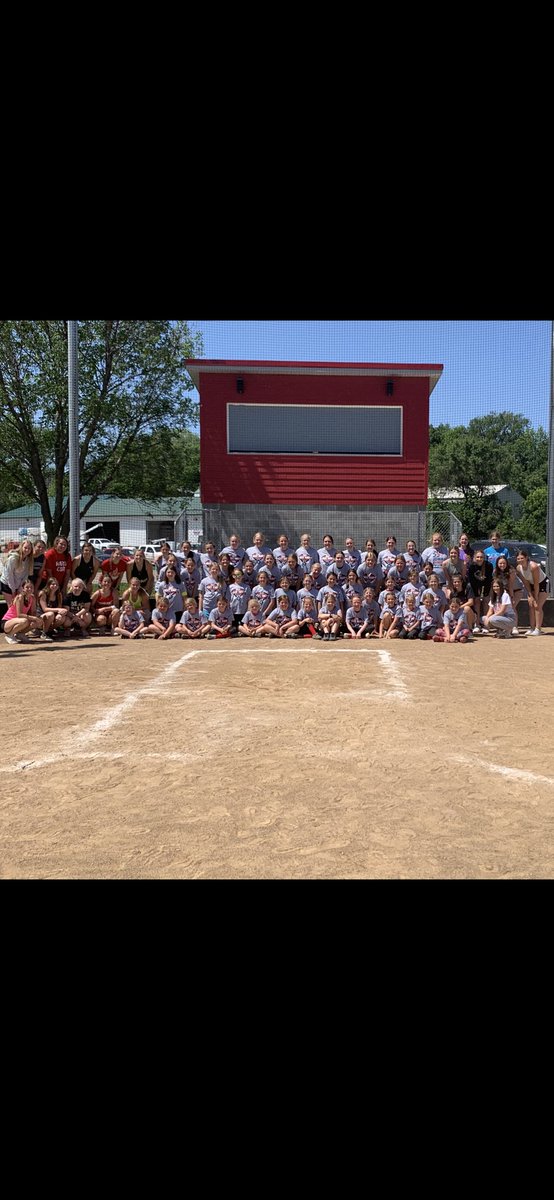 We had a great couple of days for a Cyclone Softball camp!