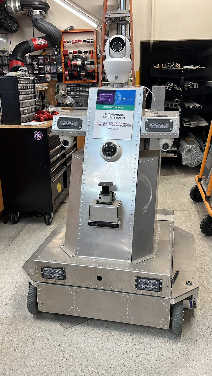Team_5472's tweet photo. We are so excited to get started on the summer segment of our security robot project in collaboration with @LexisNexisRisk and @hpccsystems
Updates coming soon! https://t.co/biUGIYXdQr
