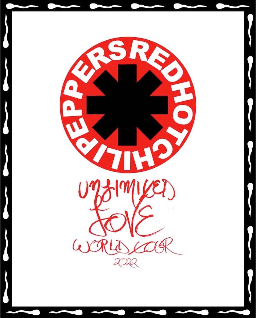 レッチリ RHCP unlimited love tourキャップ Tour Trucker Hat – Red Hot Chili Peppers