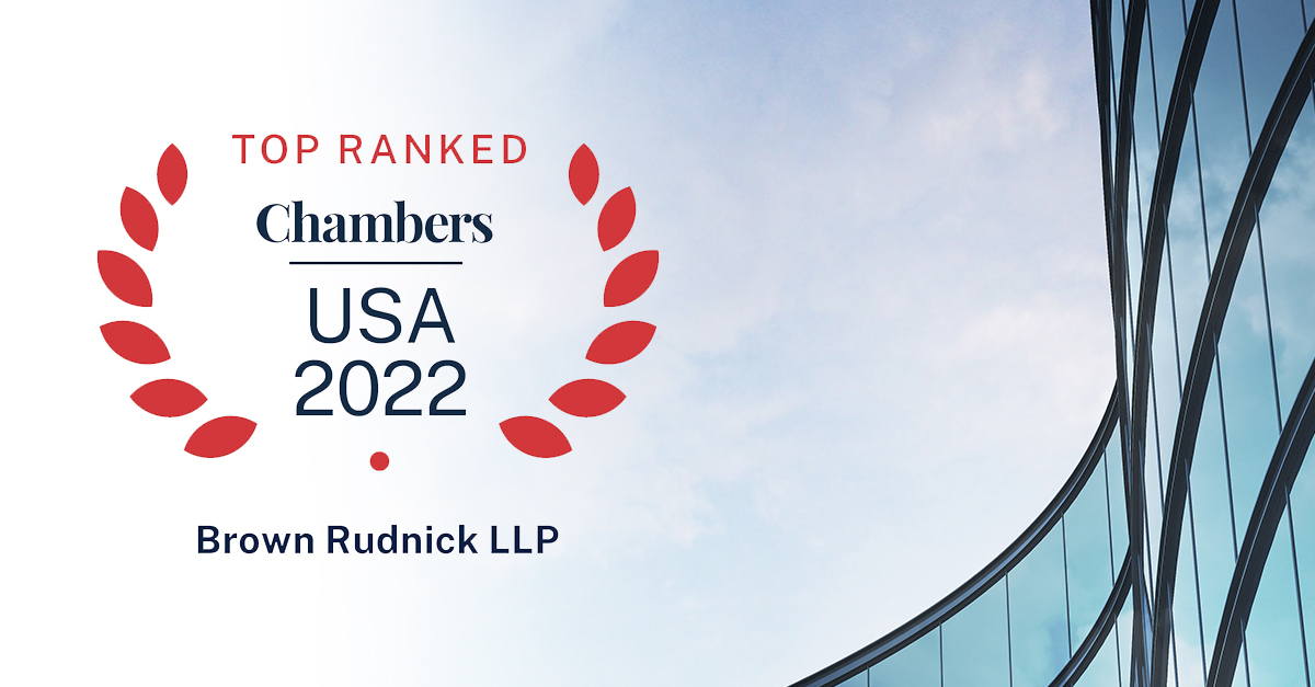 We're pleased to announce that several of our industry-leading practices and lawyers have been recognized in the 2022 edition of <a href="/ChambersGuides/">Chambers and Partners</a> USA. Read the full announcement here: bit.ly/38Is4W9