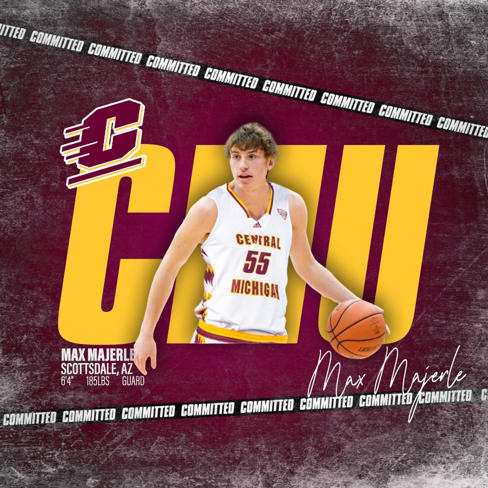 Central Michigan Life - Max Majerle, son of Chippewa legend Dan Majerle,  commits to CMU basketball