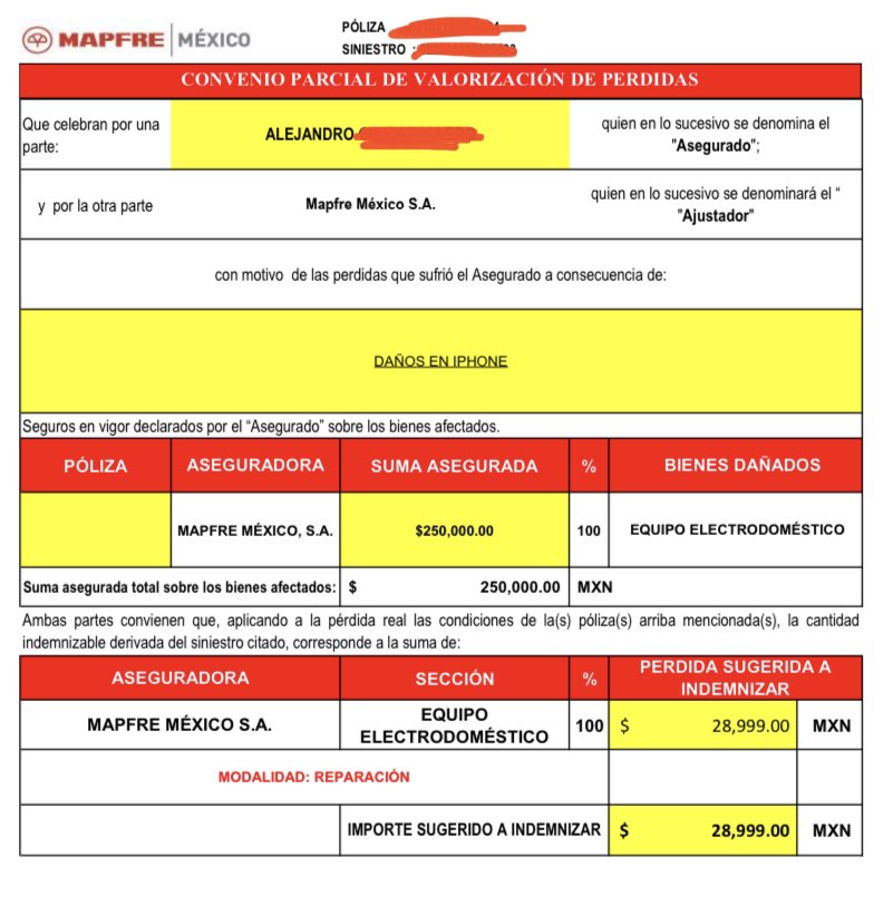 Tu seguro de casa te paga equipo móvil?