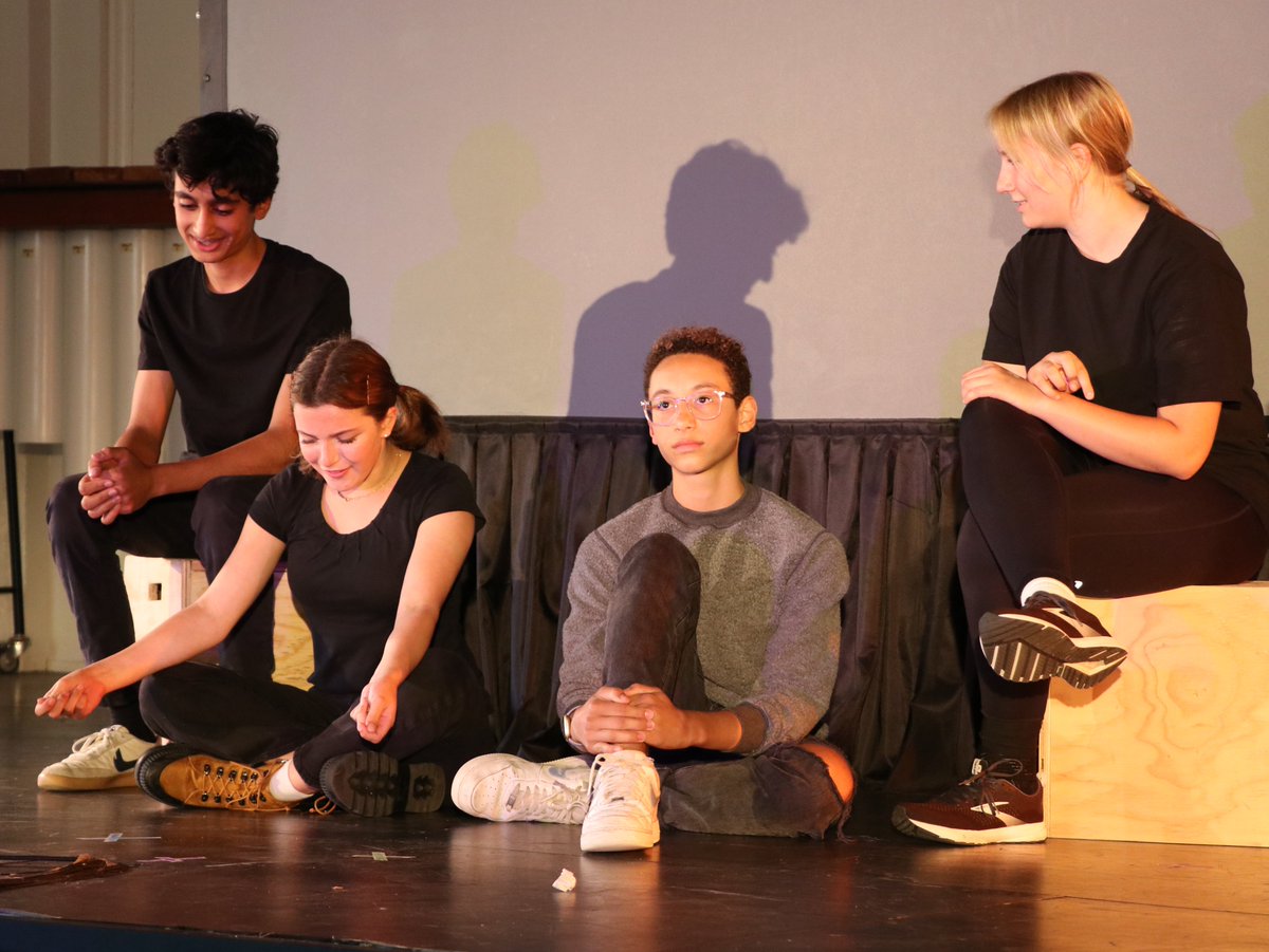CDSSF's tweet photo. This week, our 8th Grade Drama students gave their first show before a full audience in over two years. They presented scenes from plays ranging from Ancient Greece to the 21st century, plus their own adaptation of Love, Simon. A great way to end their careers as CDS thespians! https://t.co/3nt0Y2hd1s
