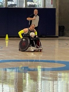 We were so happy to help Ernie achieve his dream of getting a new rugby wheelchair! Good luck with the season Ernie!👏🏻👏🏻👏🏻 #wheelchairrugby #athlete #adaptivesports #adaptiveathlete #abilitynotdisability #disability #disabilityawareness <a href="/ability360/">Ability360</a> <a href="/Ability360Sport/">Ability360 Sports & Fitness Center</a>