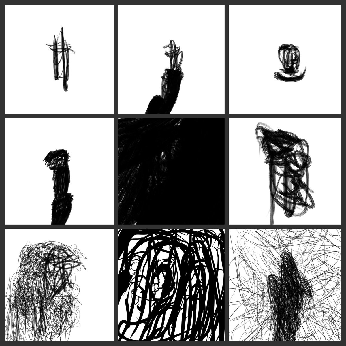 Garauzdias gallery 🖤🤍
Hand draw digital arts 1/1 black-white collection 
Check it out here: opensea.io/collection/gar…
Floor price: 10 $ETH
<a href="/opensea/">OpenSea</a> #OpenSeaNFT