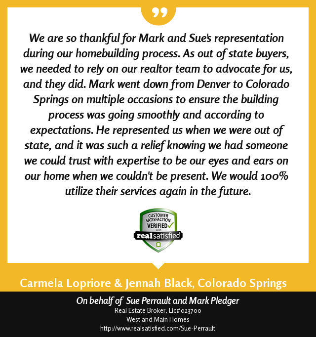Perrault8Sue's tweet image. Welcome to Colorado Carmela and Jennah! realsatisfied.com/Sue-Perrault via @realsatisfied