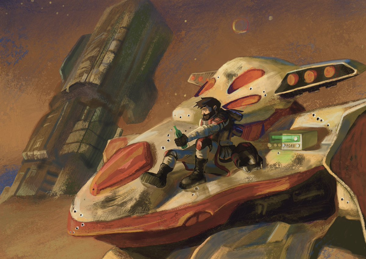 MrchThe's tweet photo. Another successful mission. 
#ARMOREDCORE #AC2 
Art by @cuppops_ https://t.co/jx33fFFZl8