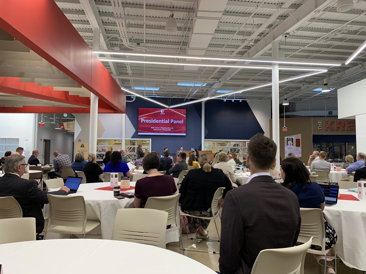 Kicking off my first <a href="/AICUOhio/">AICUO</a> listening to impressive leadership at <a href="/Otterbein/">Otterbein University</a> <a href="/aultmancollege/">Aultman College</a> and <a href="/BlufftonU/">Bluffton University</a> 

“The crystal ball is broken”