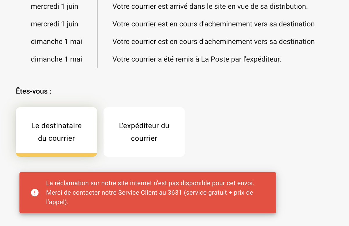 Sinon côté inclusivité ça donne quoi <a href="/lisalaposte/">La Poste</a> ? 👏
<a href="/GroupeLaPoste/">La Poste Groupe</a> 
#laposte #numerique #web #inclusif #nocall
