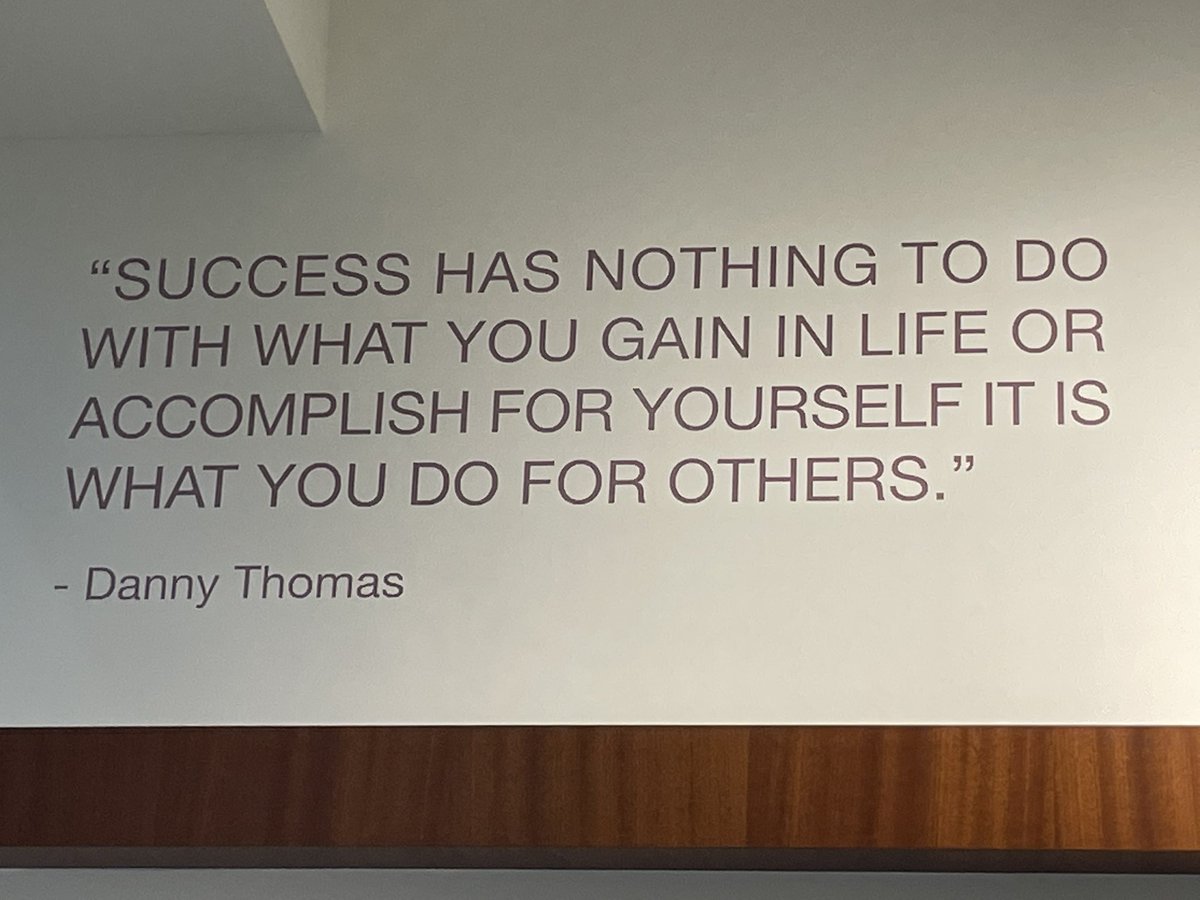 PsethNbrc's tweet photo. Visited St. Jude hospital in Memphis, the best Hospital for Pediatrics oncology care on June 1. They offer the best medical treatment to all the kids entirely free. Also visited their state-of-art research facility. Saw a great message that is shared. Thanks Danny Thomas @StJude https://t.co/KGQpYaGI1G