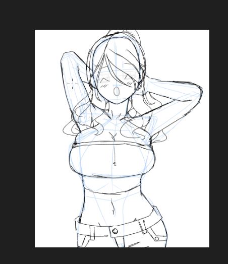 ラフです

なんで顔が^〇^なんだよ
教えはどうなってんだ教えは 