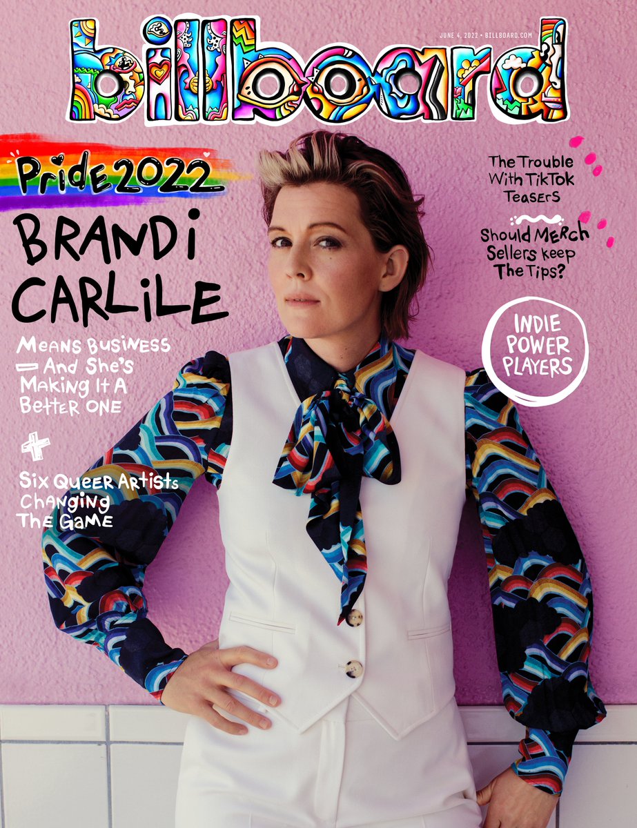 Melding activism with art: How <a href="/brandicarlile/">Huy Hoang</a> is making the music business better 🌟 

Read her full cover story in Billboard's #Pride issue: blbrd.cm/xamGZX8