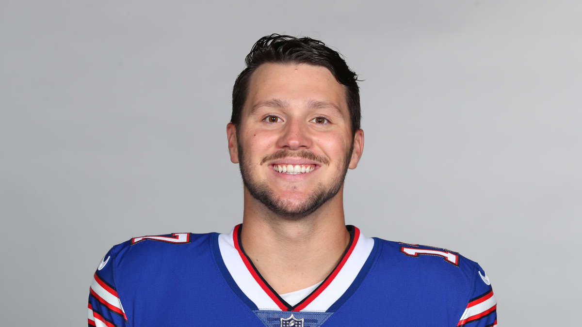 thenatiking's tweet photo. NFL Quarterbacks as fictional characters, a thread:

1. Josh Allen- Doug https://t.co/qdg6T1v07C
