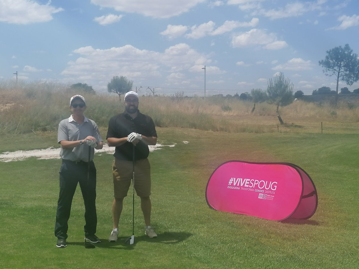 SPOUG_es's tweet photo. Arranca la convención anual de la asociación de usuarios de Oracle en España. #SPOUG22 ha dado el pistoletazo de salida con su torneo de golf #VIVESPOUG, con más de una treintena de participantes. 🏌️
Tenemos toda una tarde por delante de sol, golf, diversión y encuentros. https://t.co/OE3mctHOxC