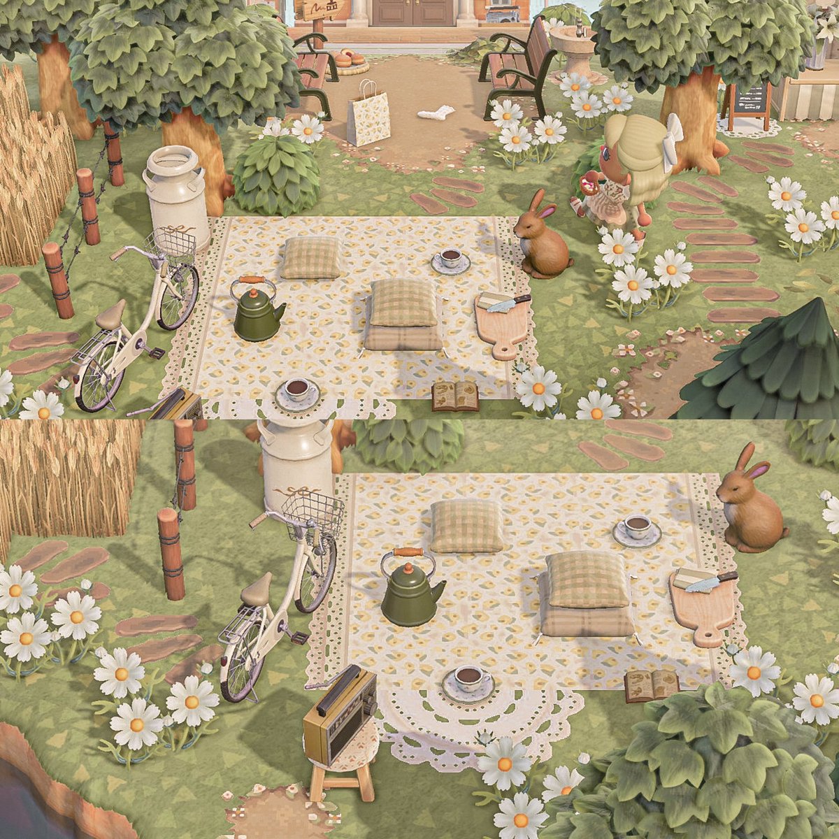 simple but cute 🌻 #ACNH #AnimalCrossing