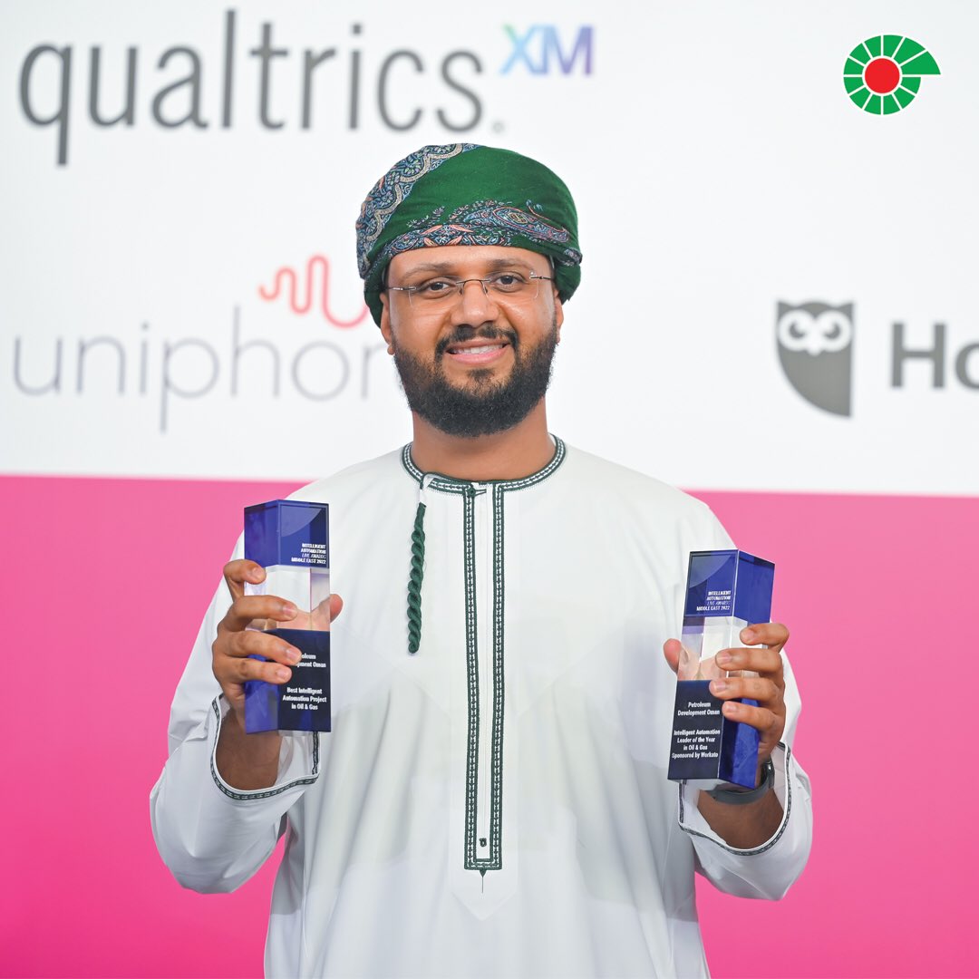 We are proud to announce that #PDO has won two awards at the Intelligent Automation, AI &amp; Bot Show Middle East 2022 held in Dubai from 24-25 May.