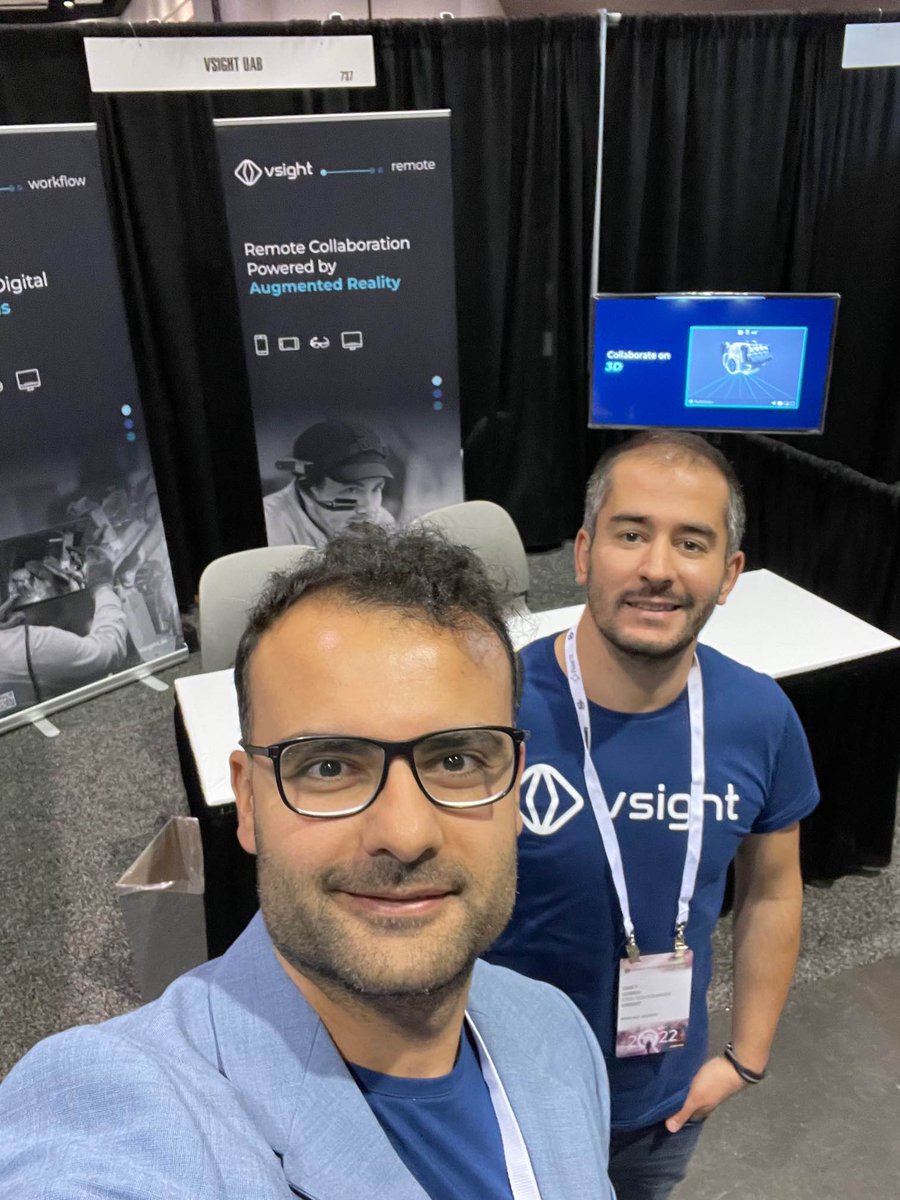vsightio's tweet photo. DAY1 is finished but AWE is still going in full force! 🚀 Haven't met the VSight team yet?
📍Stop by at booth #737 on Day2!
#AWE2022 #vsight #ar #vr #metaverse #startup #santaclara @ARealityEvent https://t.co/9LnWSdRvhb