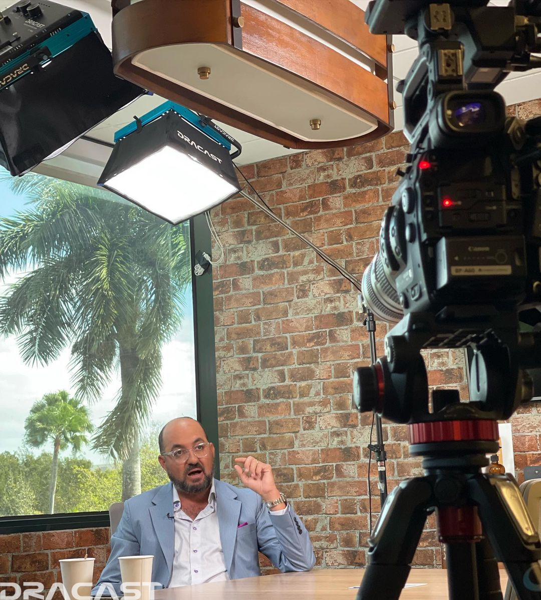 Lighting interviews around the world for more than 10 years now! Photo credit - <a href="/studio/">Studio.Design</a>.vazquez