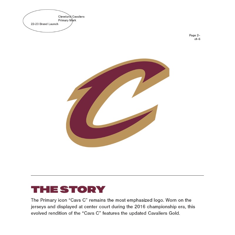 cavs's tweet photo. Our new gold standard. #LetEmKnow