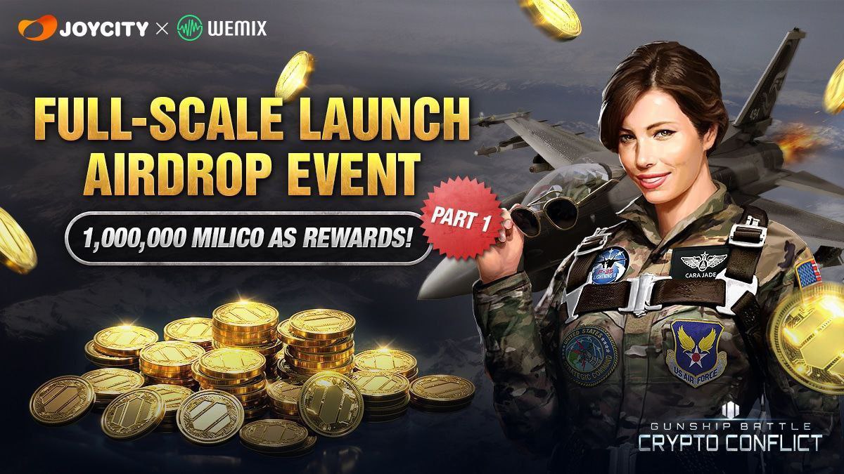 CryptoL16639627's tweet photo. 🚀Joy City X Wemix
💰Total rewards 1,000,000 MILICO ( For 70000 winners  ) 

- Register 
https://t.co/yybFrgysaU
- Complete task 
- enter data
- enter wemix address
Done https://t.co/6Izp7JlO5r