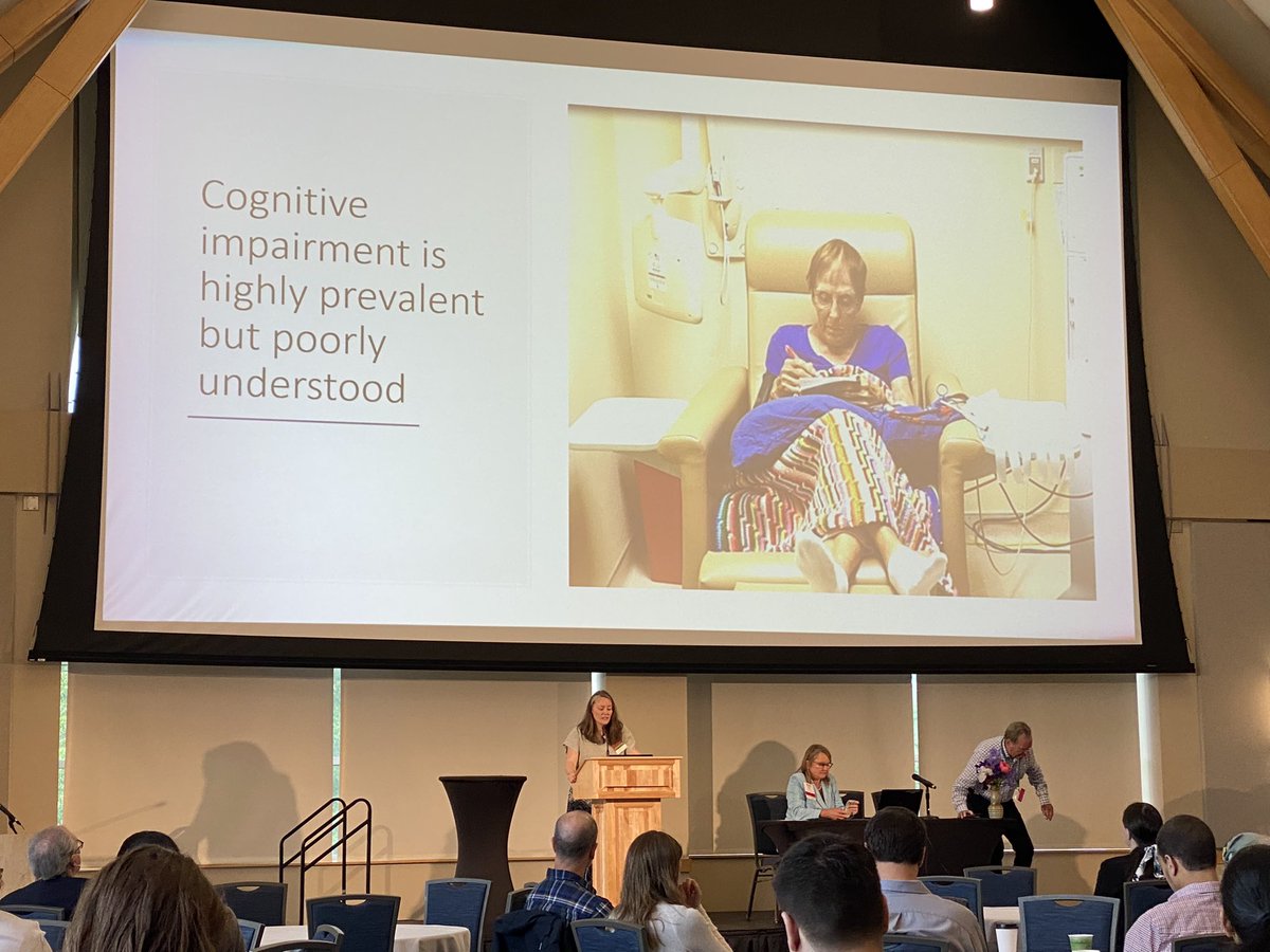 VTGeriatricsDoc's tweet photo. So excited to watch Dr Cheung kick off the Vermont Center for Cardiovascular and Brain Health Symposium with her work on cognitive impairment and trajectory in chronic kidney disease.  Such an important topic! https://t.co/0y8kOcL7iw