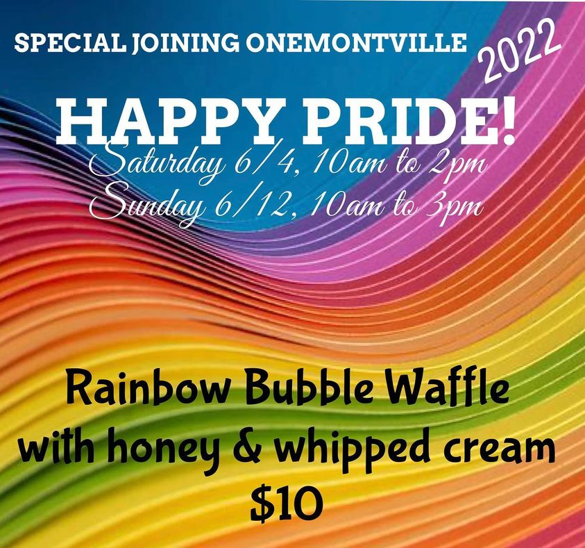 OneMontvilleNJ's tweet photo. Go support Landauer Cafe, a great Montville local business, and pick up the special they created just for us in the name of PRIDE! It sounds delicious 😋 https://t.co/FaXFe8Um88