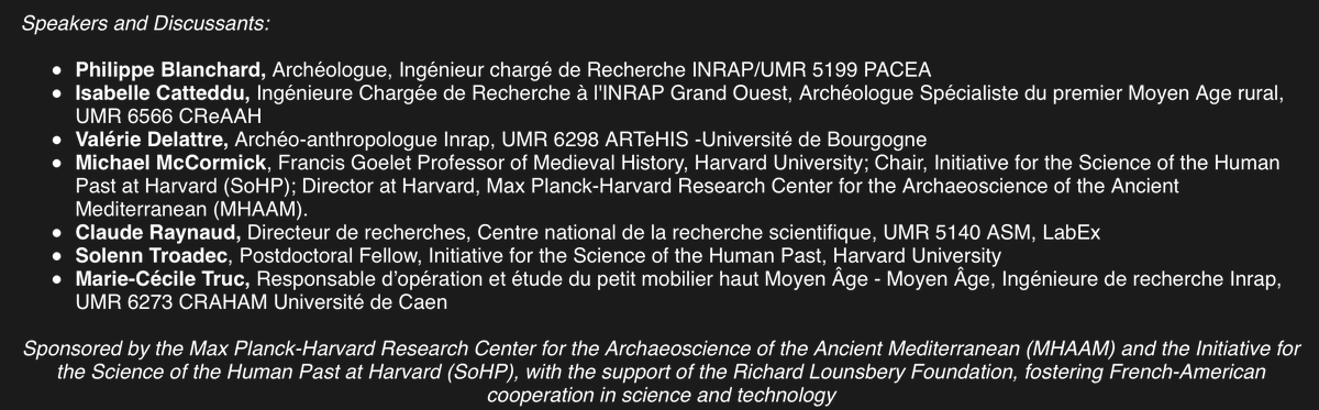 Participants and discussants.