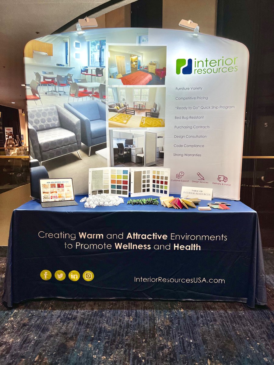 We’re excited to be exhibiting at the 20th Annual New York State Supportive Housing Conference today! Come stop by and say hello!

#shnny #supportivehousing #irfurniture