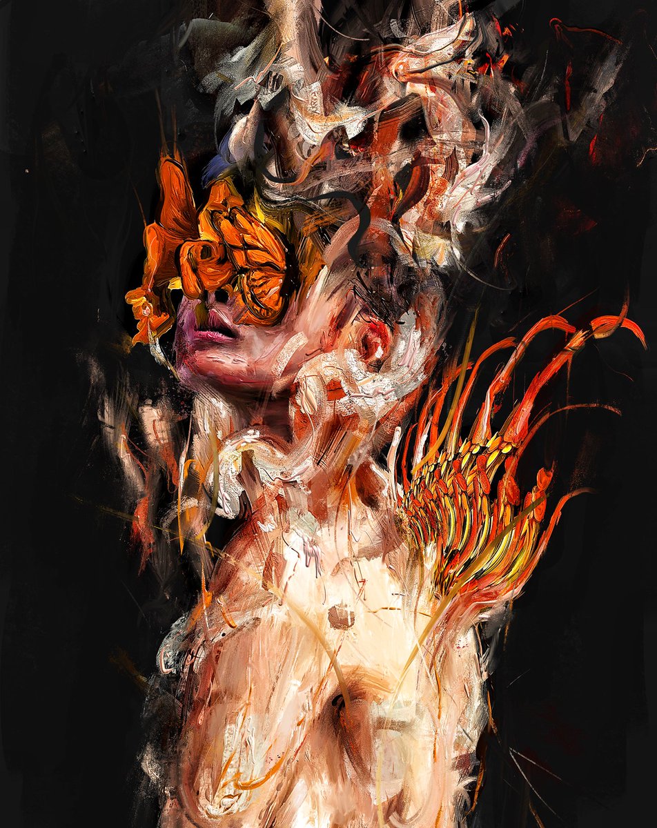 Dear friends, really excited to share my new artwork 'Kimaya' ⚡💛

Thank you so much! 🦋