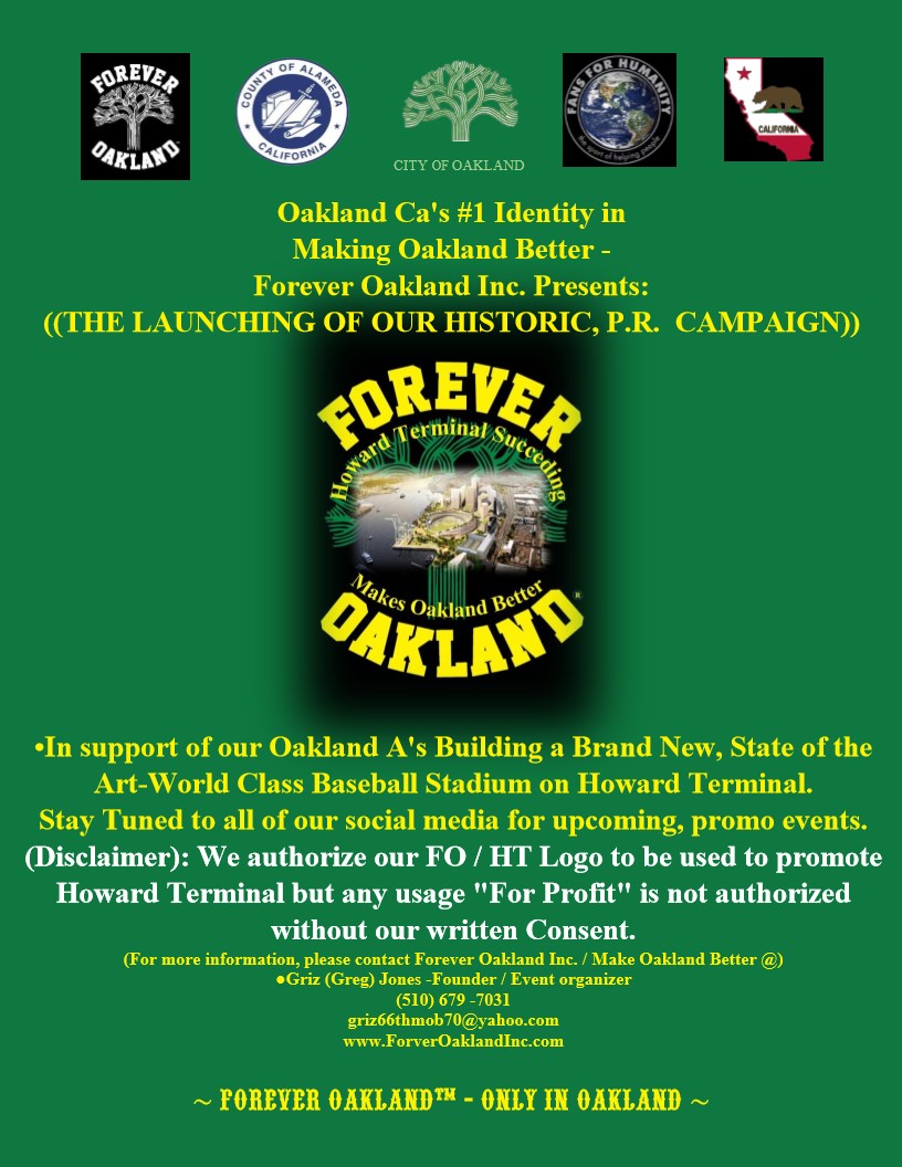 66thmob's tweet photo. ~Team M.O.B. Does it again. 6-1-2022~
•OUR HISTORIC,  PR CAMPAIGN KICKOFF WAS A GRAND SLAM IN SUPPORT OF OUR OAKLAND A'S BUILDING A BRAND NEW, STATE OF THE ART-WORLD CLASS BASEBALL STADIUM ON HOWARD TERMINAL
•Click on Link.
https://t.co/CsJWS09R4z https://t.co/nG6rvJX2Cw