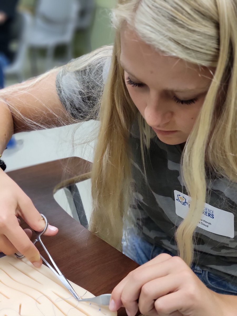 UNK Health Sciences camps for 9-12 grade this summer: June 14 Hershey/North Platte... June 17 UNK... June 22 Grand Island... July 8 UNK... July 11 Lexington... July 13 UNK... For more information: unk.edu/academics/heal… @unk_healthsci #UNKHealthSciences #UNKExplorers