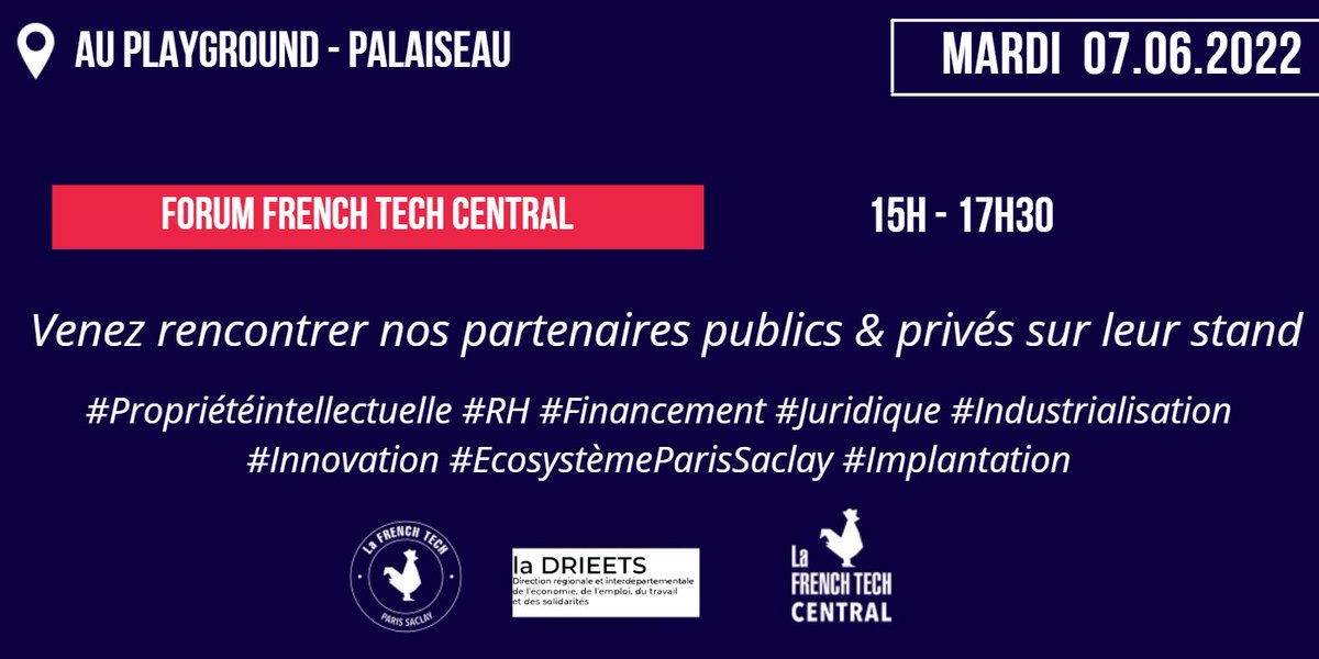 French Tech Paris Saclay tweet media