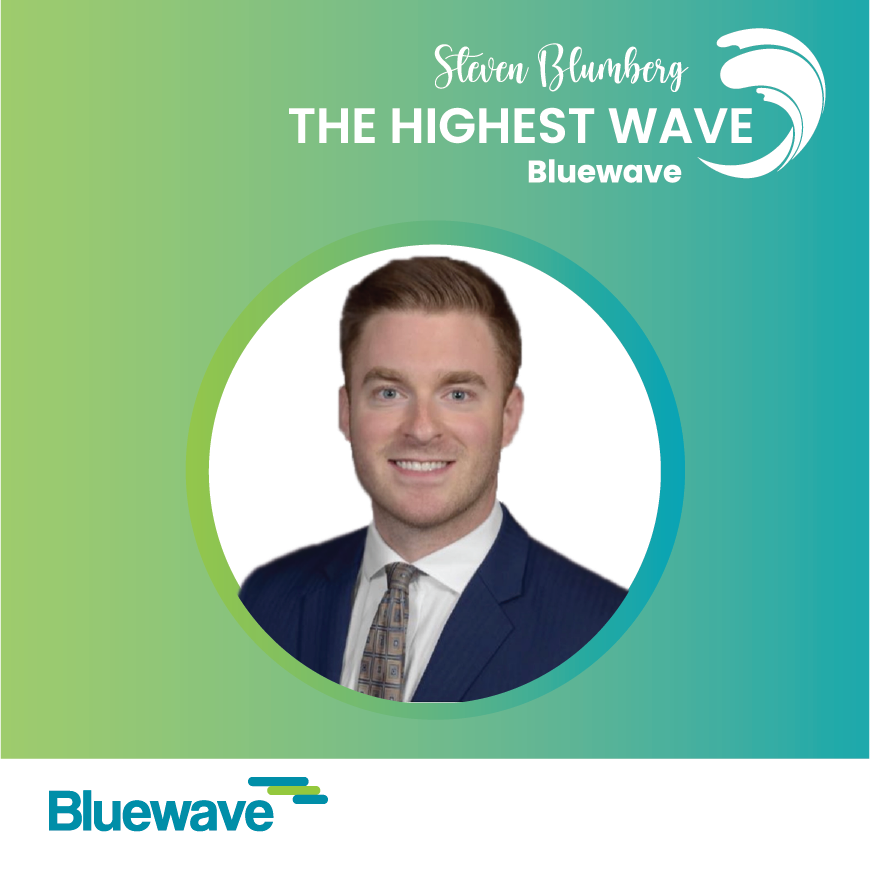bluewavetg's tweet photo. Congratulations to @StevenBlumberg for being recognized with the Bluewave #HighestWave award.
Thank you, Steven. We appreciate your unyielding enthusiasm and dedication to helping optimize processes and procedures and going above and beyond for #TeamBluewave. https://t.co/pWYPpXnnUZ