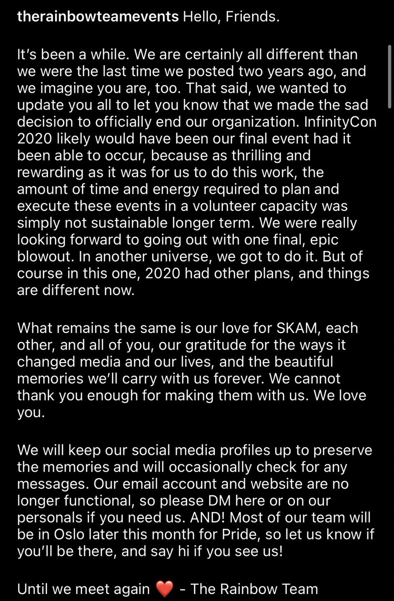 The Rainbow Team (@thertevents) on Twitter photo 