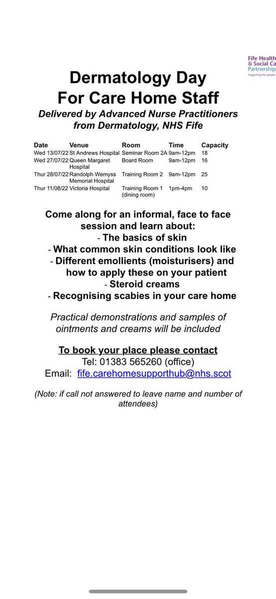Jordan Christie (@jordo881) on Twitter photo !Initial training dates set with the Dermatology ANPs :). Hoping all the Care homes can participate. Don’t delay. Book a space, more dates to follow <a href="/KarenWhatton/">Karen Whatton</a> <a href="/shones17/">Shona Adam</a> <a href="/tracywalker75/">Tracy walker</a> <a href="/CarolHands8/">Carol Hands</a> <a href="/weeesteph/">Stephanie McPherson</a> !Initial training dates set with the Dermatology ANPs :). Hoping all the Care homes can participate. Don’t delay. Book a space, more dates to follow <a href="/KarenWhatton/">Karen Whatton</a> <a href="/shones17/">Shona Adam</a> <a href="/tracywalker75/">Tracy walker</a> <a href="/CarolHands8/">Carol Hands</a> <a href="/weeesteph/">Stephanie McPherson</a>