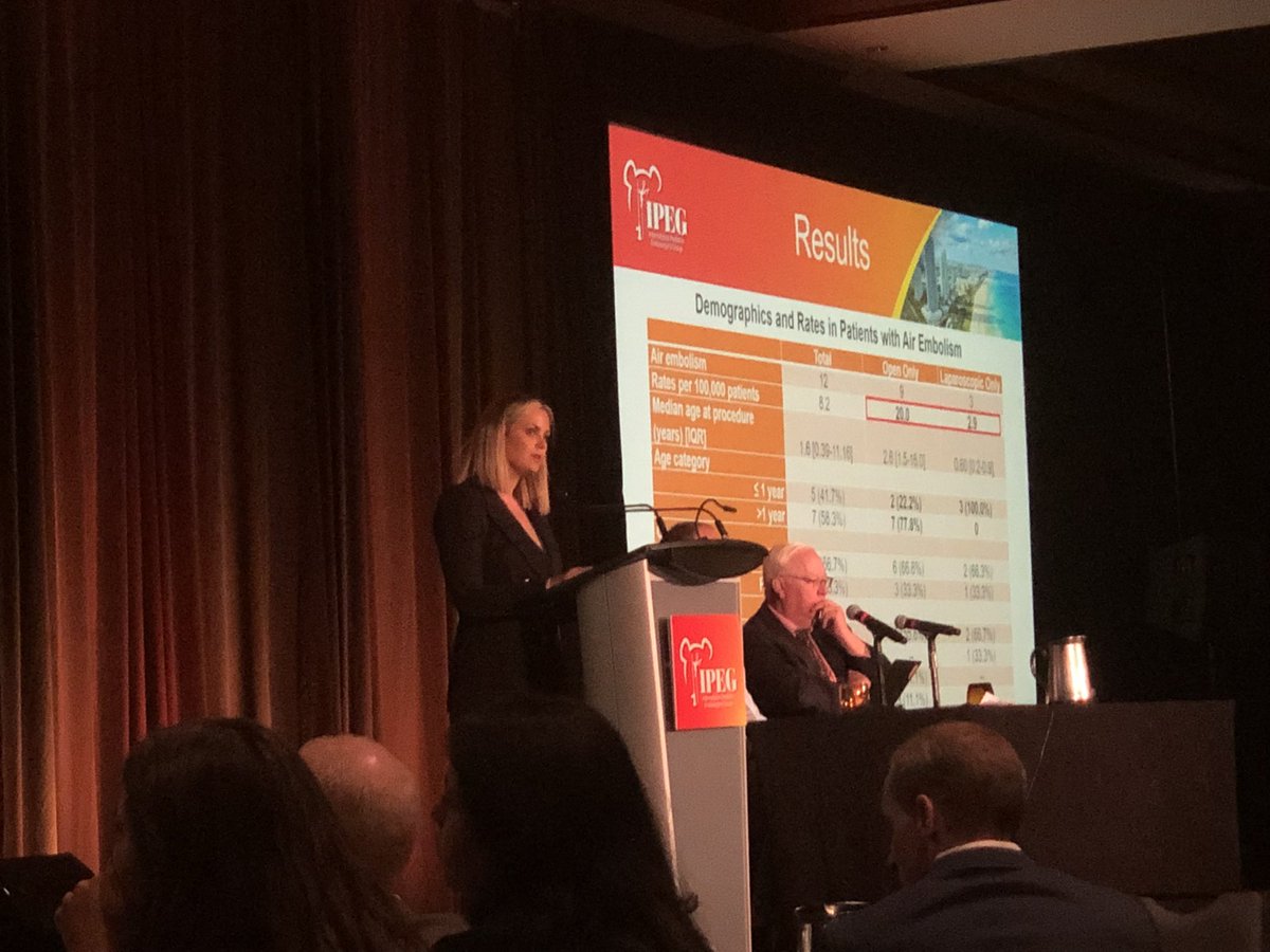 WJSvetanoff's tweet photo. Great job @kellinicole87 in presenting data on air embolisms in children. Only at @IPEGSurgery #ipegmiami2022 https://t.co/ZZYircZiWZ