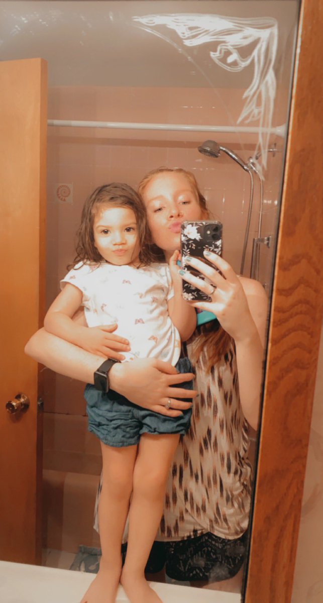 JustifiablyJenn's tweet photo. Just me &amp; my threenager popping by to say hi💛 https://t.co/IUmiyweL8y