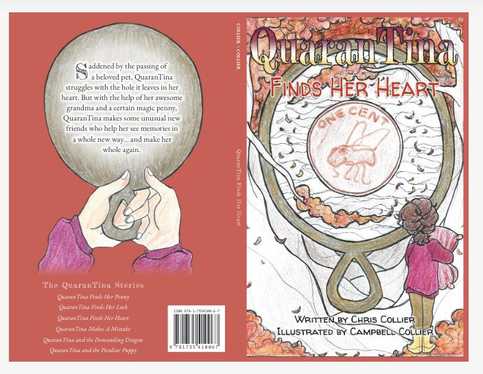 SOUPoftheday_'s tweet photo. The third book in The QuaranTina Stories, QuaranTina Finds Her Heart, is available on Amazon now (link in description)! For anyone who needs a little extra love❤️

#bookcovers #newbook #illustration #illustrator #kidlit #quarantine https://t.co/TXUCSf7USY