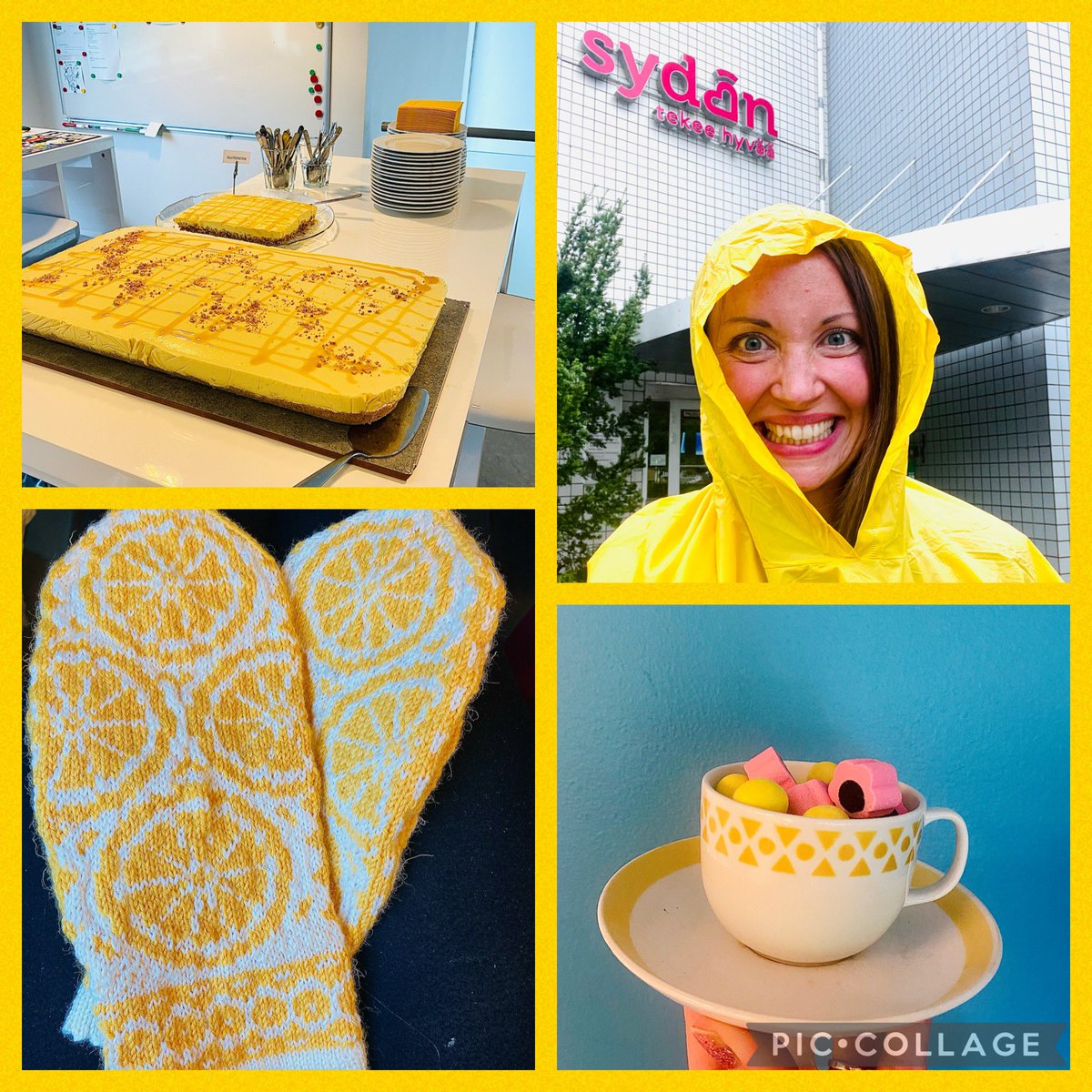 Tänään oli aika kiittää Sydänliittoa ja ihania kollegoitani vuosien yhteisistä kokemuksista ja opeista ❤️ Ensi viikosta alkaa 100% yrittäjyys Elluyellow-brändini alla 👉 hymyä ja hyvinvointia! 🤩 #hyvinvointi #kiitollisuus #läksiäiset