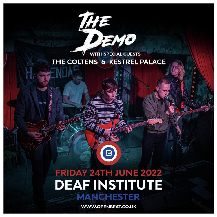 DEAF INSTITUTE - We take to the stage at @DeafInstitute on Friday 24th June for our biggest and best show yet. Tickets can be found via the link in our bio.