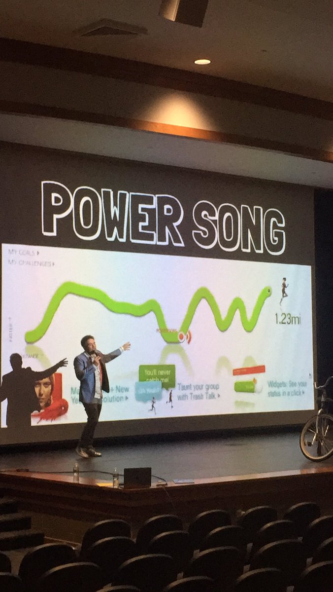 “Know your power song, what is your power song? “ Chris Young sharing advice for teachers to get through that tough stretch in the school year! #SEIsplash