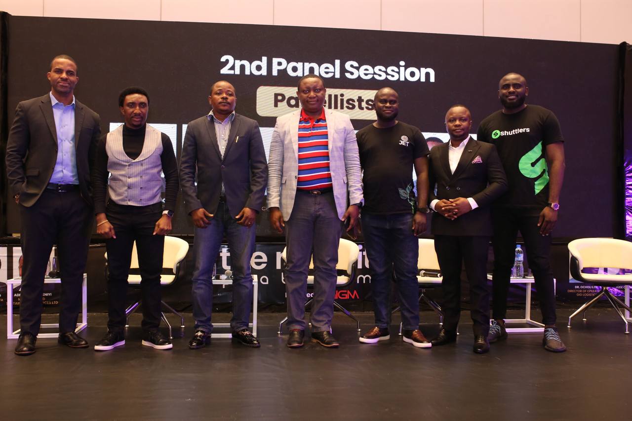 Second panel team of the African Mobility Conference 2022