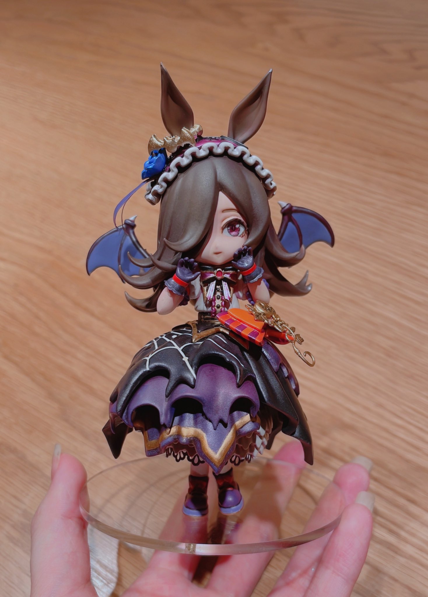 中古フィギュア ライスシャワー ながい ハロウィンミニ 「ウマ娘