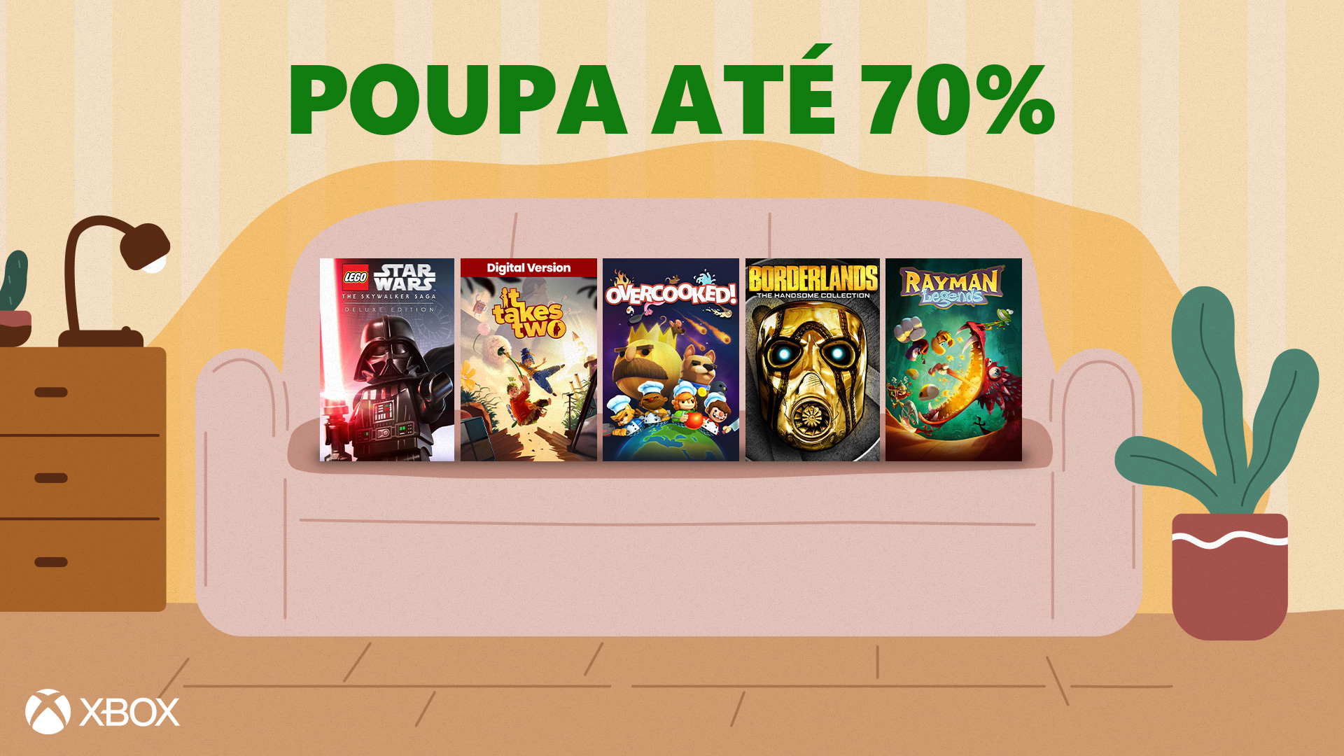 Os Melhores Jogos Cooperativos de 'sofá' no Xbox Game Pass.