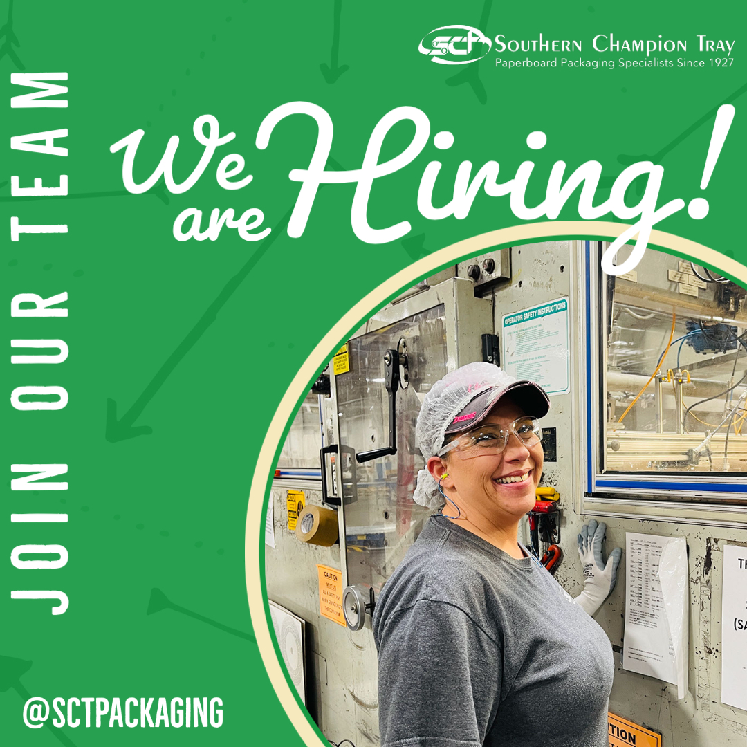 sctpackaging's tweet photo. We are hiring at SCT’s Fairfield OH location, which career is the one for you?
       •  Machine Operators
       •  Stackers
       •  Maintenance Technician
       •  Feeder/Packers
Apply online today! https://t.co/mxSqBO1bgA
#nowhiring #recruitment #jobsearch #sctpackaging https://t.co/WfTPK3jjvK