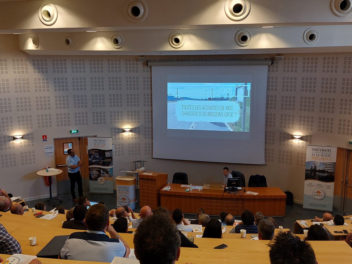 ASSO_PEREN's tweet photo. Diffusion d'une vidéo préparée par l'équipe #QSRE sur ses missions au quotidien sur les CNPE du #COVAL
Merci à Caroline et Marius pour le montage 👏
#nucléaire #peren https://t.co/F4R8iIfJ9y