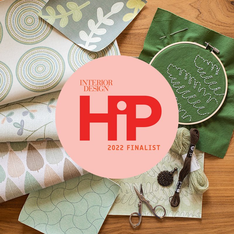 DesignPool_'s tweet photo. We are so excited to be recognized as a 2022 HiP Awards Finalist by @InteriorDesign Magazine for our Invisible Threads collection! #HiPawards https://t.co/Cu5dimnpYO